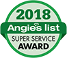 2018 Angie's List Super Service Award 2018 Angie's List Super Service Award